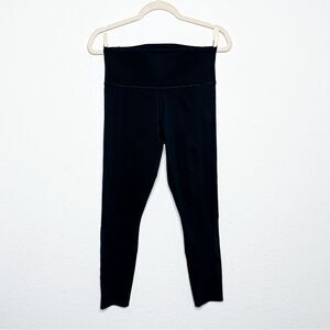 Athleta Women's High Gear 7/8 Tight Black Leggings Size M